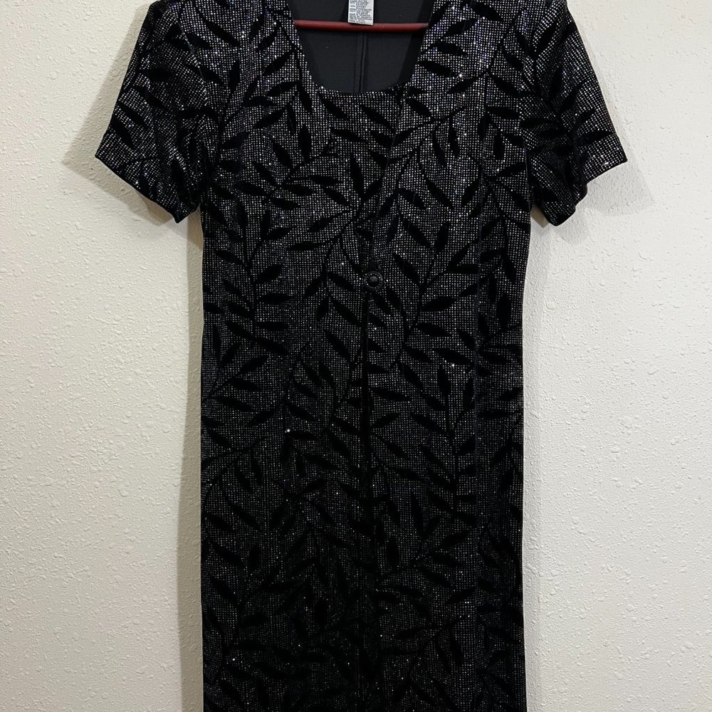 Another Thyme Black Dress View 6